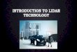 Introduction to lidar and its application