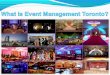 What is Event Management Toronto?