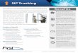 First Communicastion Sip trunking