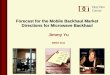 Jimmy Yu - Dell'oro Group - Forecast for the Mobile Backhaul Market Directions for Microwave Backhaulasterclass d2