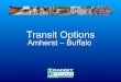 Public workshops for Transit Options Amherst Buffalo