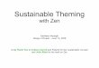 Sustainable Theming