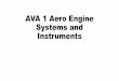 Aero engine systems and instruments AVA 1