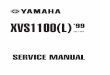 YAMAHA XVS 1100 DRAGSTAR SERVICE REPAIR MANUAL 99