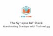 The Synapse IoT Stack: Technology Trends in IOT and Big Data