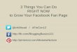 Growing Your Facebook Fan Page - Melanie Nelson