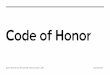 02 Code of Honor