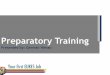 YFEJ - Preparatory Training