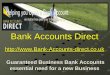 Guaranteed Business Bank Accounts for business start ups