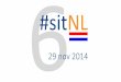 sitNL 2014 welcome