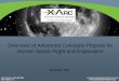XArc Space Exploration Projects Dec2012