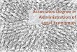 English Professional Associates Degree In Admin Of Local Economies Cubr