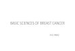 Basic sciences of breast cancer