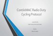 ContikiMAC : Radio Duty Cycling Protocol