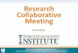 Fall Research Collaborative meeting