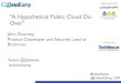 Cloudcamp Chicago Nov 2104 Fintech - John Downey's "A Hypothetical Public Cloud Do Over"