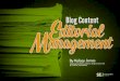 Blog Content Editorial Management