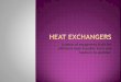 Heat exchangers and types