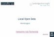 Local Open Data. Presentation for Cambridgeshire Insight