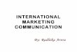 International Marketing Communication and its process..promotional tools