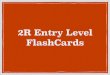 IRLA 2R Entry Level Flashcards