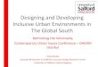 Designing and developing inclusive urban environments
