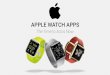 Apple watch App Development - The Time is Now