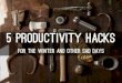 5 Productivity Hacks for Winter