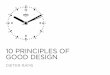 10 Principles of Design by Dieter Rams for Data Visualization