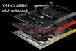 MSI X99 Classic Motherboards