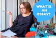 What is an essay? The main types of essays