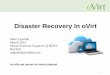 Disaster Recovery in oVirt