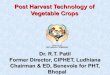 Post Harvest Technology of Vegetables