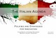 The Italian Startup Act (last update: 16 March 2015)