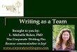 Writing as a Team