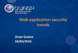 [2.1] Web application Security Trends - Omar Ganiev