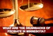 What Are the Drawbacks of Probate in Minnesota