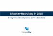 Diversity recruiting in 2015   hire clix webinar - diversity candidate network - dcn