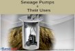 Sewage Pumps and Their Uses
