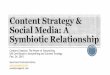 Content Strategy and Social Media: A Symbiotic Relationship