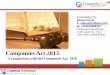 Companies Act 2013 vs Companies Act 1956