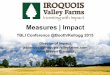 TBLI CONFERENE @BOOTH/KELLOGG 2015: "Impact measurement based on company vision" by Steven John Bianucci, Director of Impact, Iroquois Valley Farms