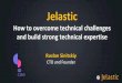 IDCEE 2013: How to overcome technical challenges and build strong technical expertise - Ruslan Synytskyy (CTO and Founder @ Jelastic)