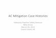Presentation: AC Mitigation Case Histories