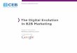 Digital Evolution in B2B Marketing by CEB