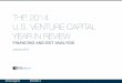 The 2014 U.S. Venture Capital Year in Review: Financing & Exit Analysis