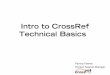 Introduction to CrossRef Technical Basics Webinar