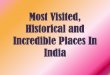 Explore india places