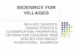 Bioenergy  for villages