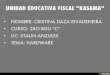 UNIDAD EDUCATIVA FISCAL "KASAMA"